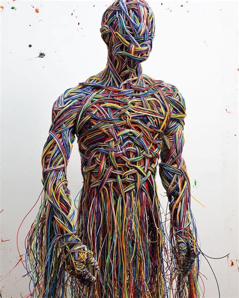 Salman Khoshroo’s Figurative Wire Sculptures - Hi-Fructose Magazine ...