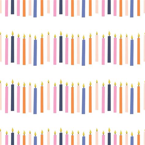 Pattern colorful birthday candle 21428665 Vector Art at Vecteezy