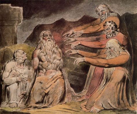 Illustration to Book of Job - William Blake - WikiArt.org