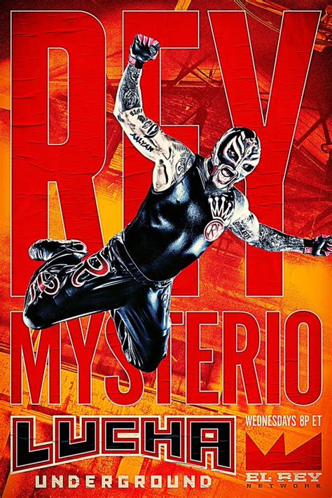 Lucha Underground – Rey Mysterio Poster – Brian.Carnell.Com