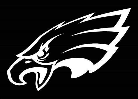 PHILADELPHIA EAGLES LOGO CAR DECAL VINYL STICKER WHITE 3 SIZES | eBay