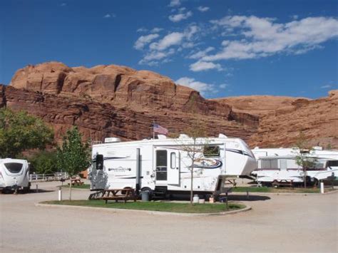 Our spot at the Campground - Picture of Moab Valley RV Resort & Campground, Moab - TripAdvisor