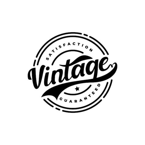 Vintage Stamp Logo