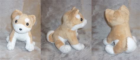 Shiba inu plush by goiku on DeviantArt