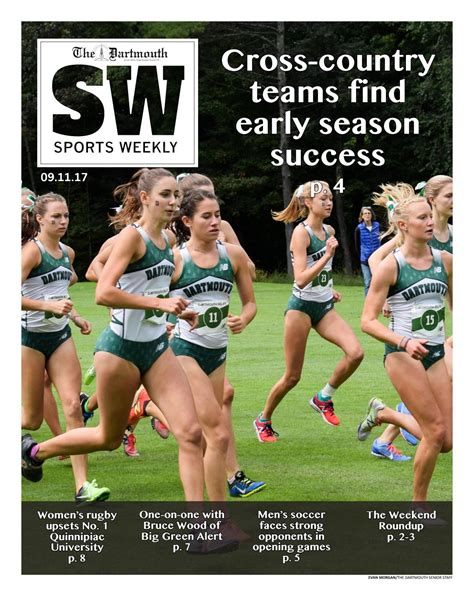 The Dartmouth Sports Weekly 09/11/17 by The Dartmouth Newspaper - Issuu