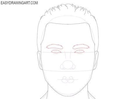 How to Draw a Human Face - Easy Drawing Art