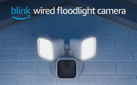 Amazon dévoile une nouvelle caméra d'extérieur Blink Wired Floodlight ...