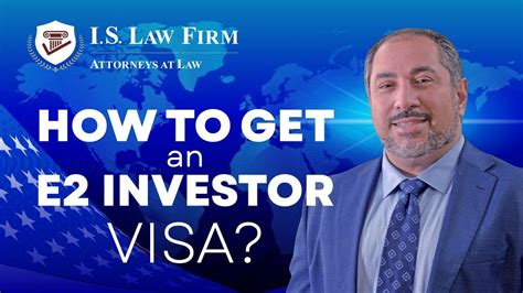 USA Visa for investors. How much do you need to invest for E2 Visa? - YouTube