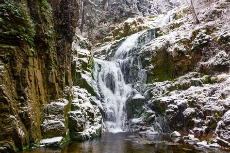 Famous Kamienczyk Waterfall, Poland Stock Image - Image of natural, scenery: 34839971