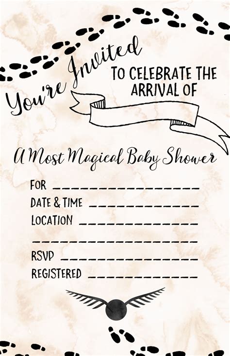 Harry Potter Baby Shower Ideas & Free Printables - Our Handcrafted Life