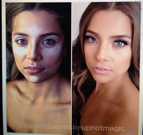 Face contouring tutorial : makeup | Hair makeup, Hair beauty, Skin makeup