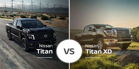 Nissan Titan Vs. Nissan Titan XD: Brotherly Pickup Truck Battle