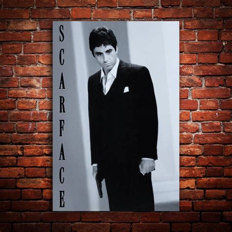 Scarface 1983 Tony Montana Classic Movie Gangster Movie Movie Art Fine ...