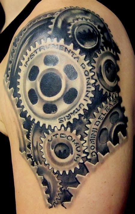 19 Clock gears ideas | gear tattoo, steampunk tattoo, mechanic tattoo