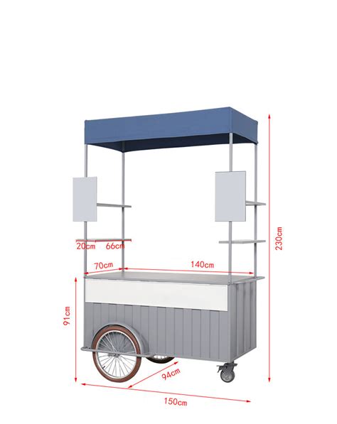 Lacour Mobile Trolley Push Cart for Sale – THONWELL FOOD TRUCK