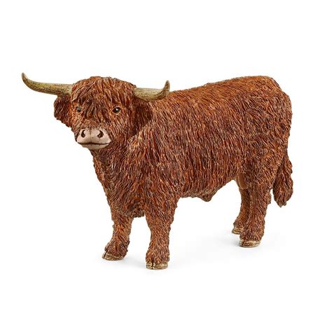 Schleich Farm World Highland Bull 13919 canada ontario animal figurine Wild Life, Sea Life ...