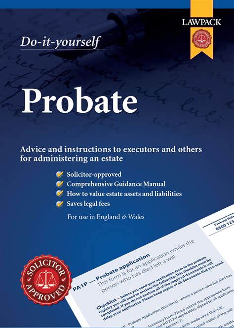 DIY Probate Kit - Template Forms & Guidance | lawpack.co.uk