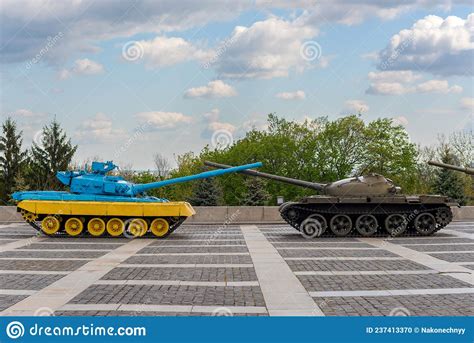 Tanks in the Museum of the History of Ukraine Stock Photo - Image of army, memorial: 237413370