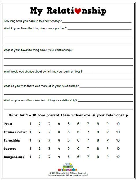 30 Family therapy activities ideas | relationship worksheets, therapy ...