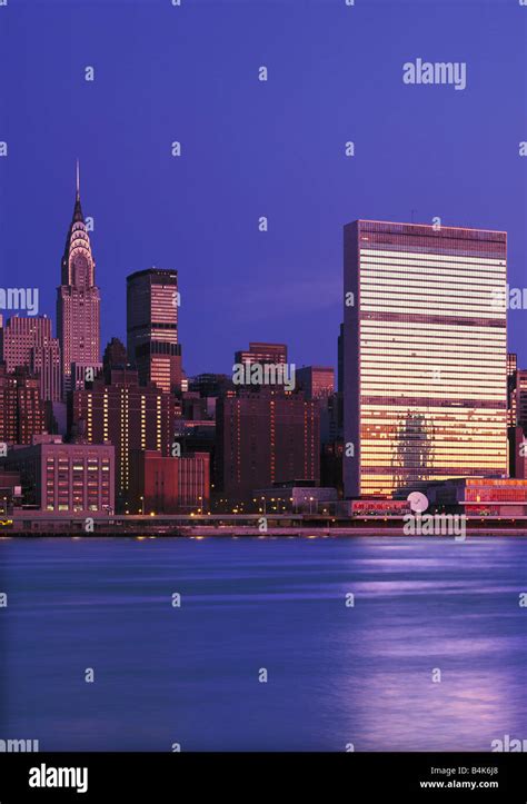 UN Building New York USA Stock Photo - Alamy