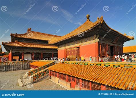 The Forbidden City, a Palace Complex in Central Beijing, China. the ...