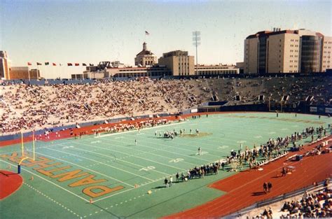 Pitt Stadium - Old Home Of the University Of Pittsburgh Panthers ...