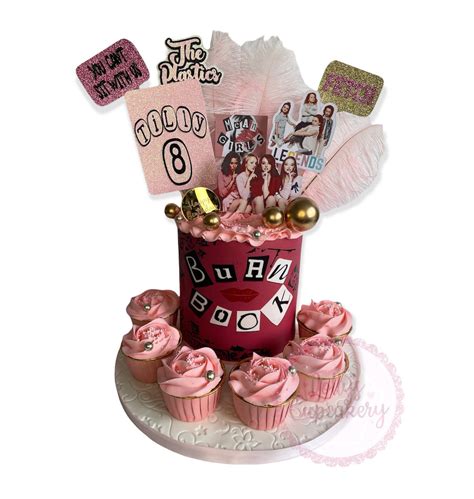 Mean Girls / Burn Book Cake Topper Pack Can Be Personalised - Etsy