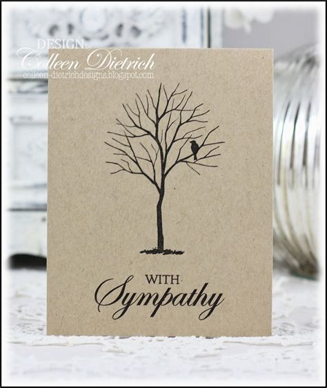 Some of the Quickest Sympathy Cards Ever | Colleen Dietrich Designs