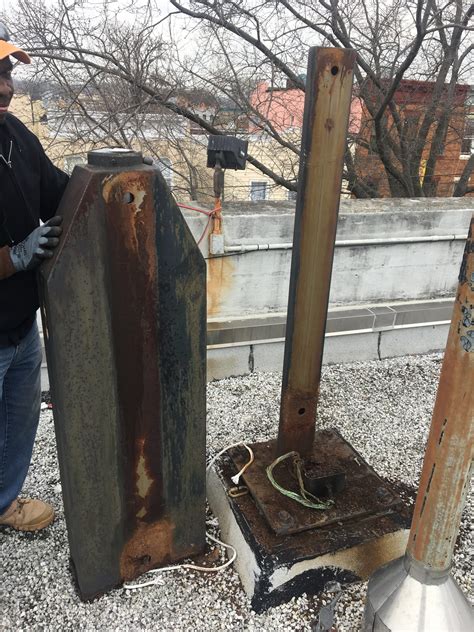 Rooftop Flagpole Installation - NYC Flag Repair