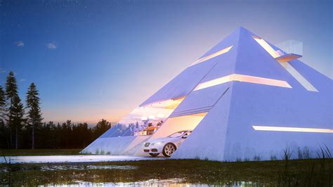 Pyramid House on Behance