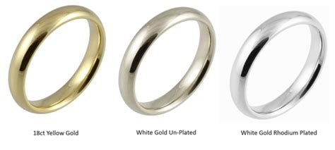 Rhodium Plating White Gold - Custom Jewelry Design