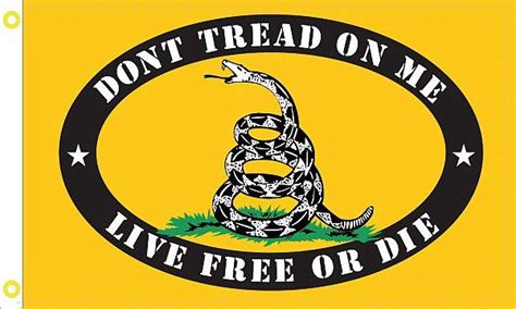 Gadsden Live Free Or Die Flag 3x5 FT