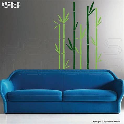 Wall Decals GEOMETRIC BAMBOO Vinyl Art Stickers Interior - Etsy