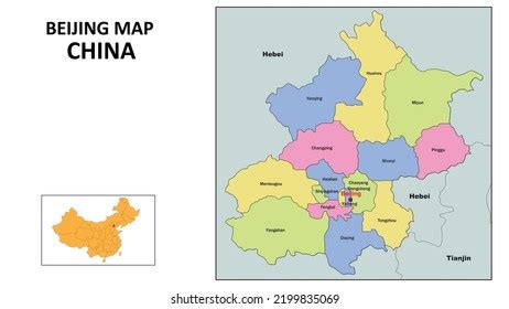 373 Beijing Districts Map Images, Stock Photos & Vectors | Shutterstock