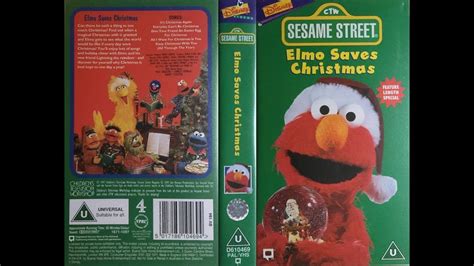 Sesame Street - Elmo Saves Christmas (1997, UK VHS) - YouTube