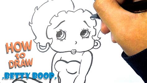 simple betty boop drawing - tattooartdrawingssketchesink