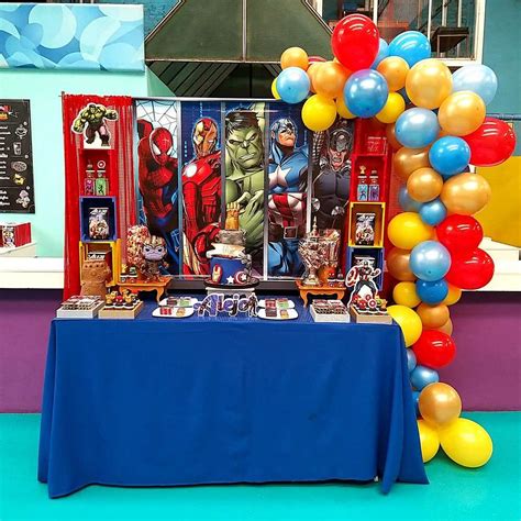 Advengers Birthday Party Ideas | Photo 1 of 10 | Avenger birthday party, Avengers birthday party ...