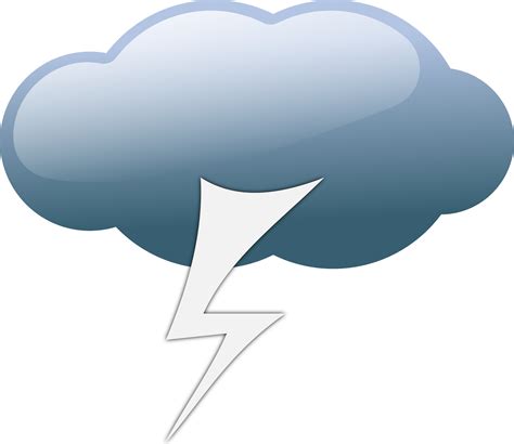 Clipart - weather symbols 6