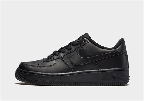 Black Nike Air Force 1 Low Junior - JD Sports Global