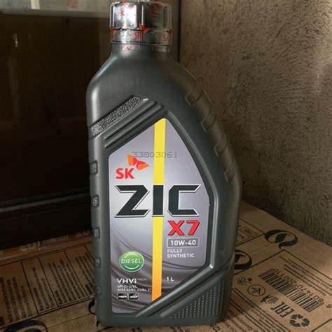 Zic Fully Synthetic Diesel Oil 10w-40 LITER | Shopee Philippines