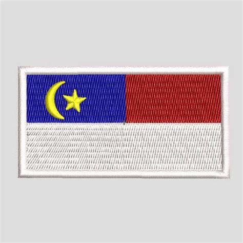 Patches Bendera Melaka | Kedai Sulam