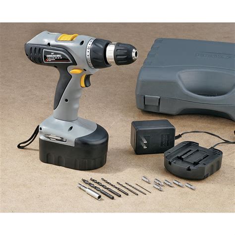 18V Cordless Drill Set - 20489, Power Tools at Sportsman's Guide