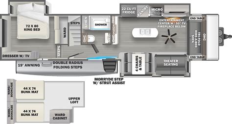 2 Bedroom Destination Trailers With Loft | www.resnooze.com