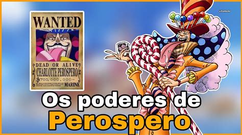 Pero Pero no mi| A akuma no mi de Perospero (One Piece) - YouTube