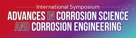 Advances in Corrosion Science and Corrosion Engineering – Australian ...