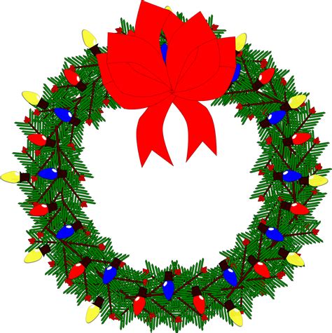 Christmas Wreath SVG Free File