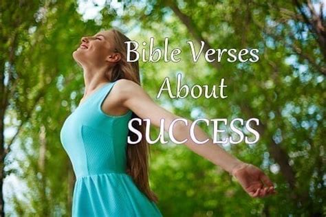 Bible Verses About Success