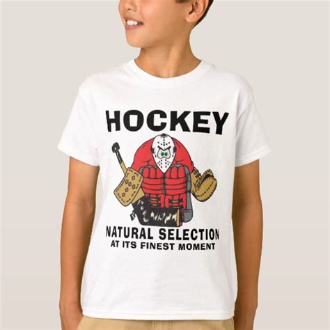 Funny Hockey Goalie Kids T-Shirt | Zazzle.ca