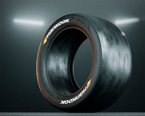 Hankook Racing Slick Tire 3D model | CGTrader