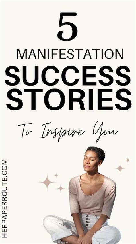 5 Manifestation Success Stories That Will Inspire You